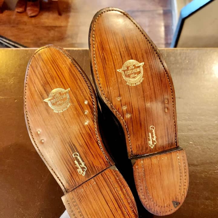 FLORSHEIM（フローシャイム）紳士靴　つま先補強（トライアンフ） | 靴修理