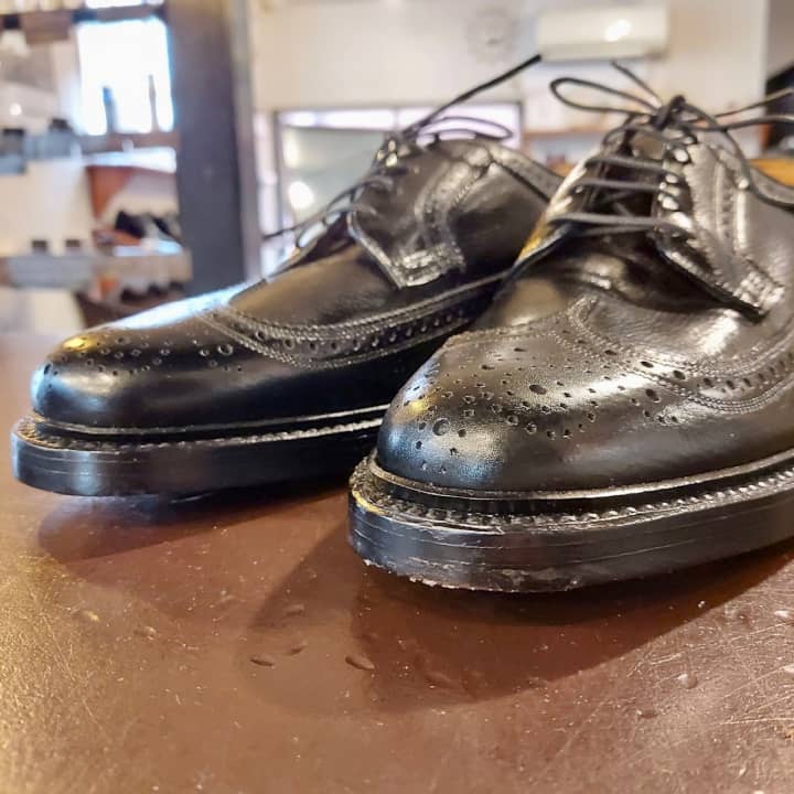 FLORSHEIM（フローシャイム）紳士靴　つま先補強（トライアンフ） | 靴修理