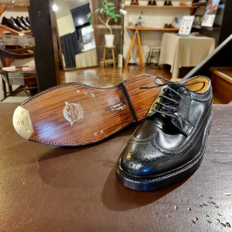 FLORSHEIM（フローシャイム）紳士靴　つま先補強（トライアンフ） | 靴修理