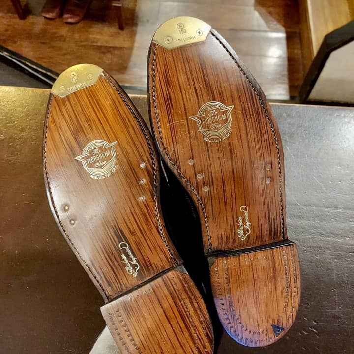 FLORSHEIM（フローシャイム）紳士靴　つま先補強（トライアンフ） | 靴修理