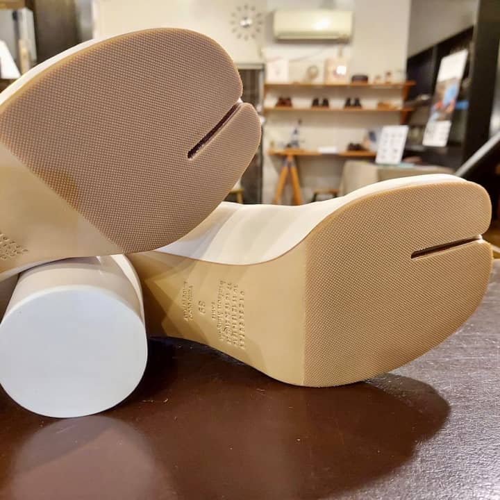 MAISON MARTIN MARGIELA（メゾンマルジェラ）アンクルブーツ　ハーフラバーソール | 靴修理
