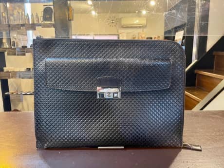 GUCCI（グッチ）クラッチバッグ　クリーニング＆染め直し | バッグ修理