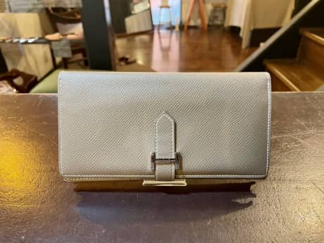 HERMES（エルメス）財布　縫い補修 | 革小物修理
