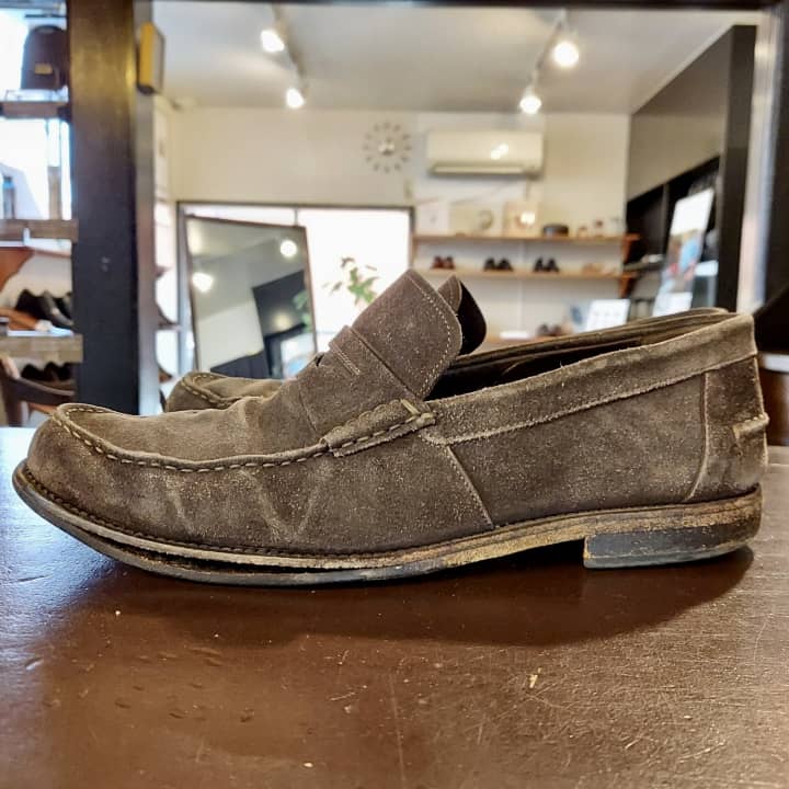 FERRAGAMO（フェラガモ）オールソール交換＆靴磨き | 靴修理