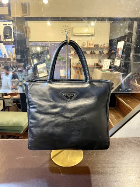 PRADA（プラダ）トートバッグ　クリーニング＆染め直し | バッグ修理