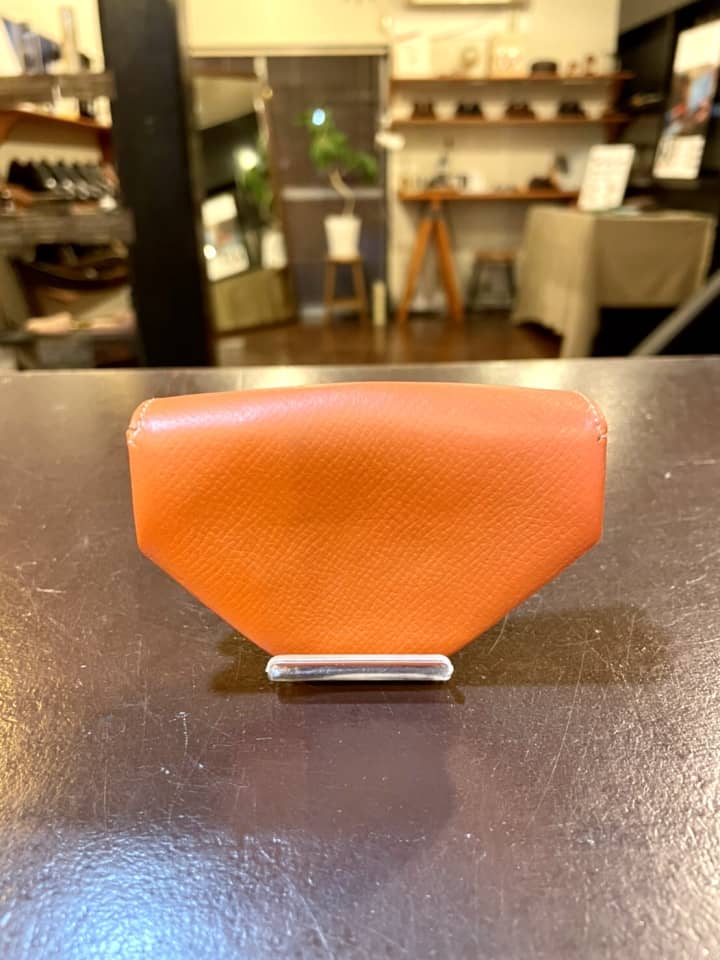 HERMES（エルメス）コインケース　クリーニング＆染め直し | 革小物修理