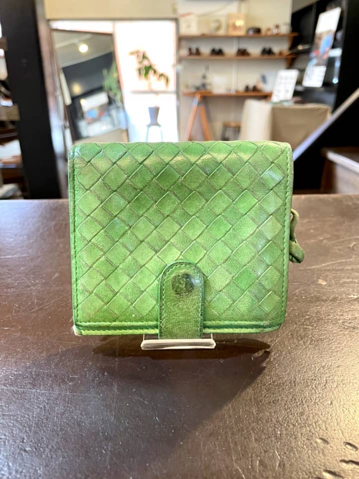 BOTTEGA VENETA（ボッテガヴェネタ）財布　クリーニング＆染め直し | 革小物修理
