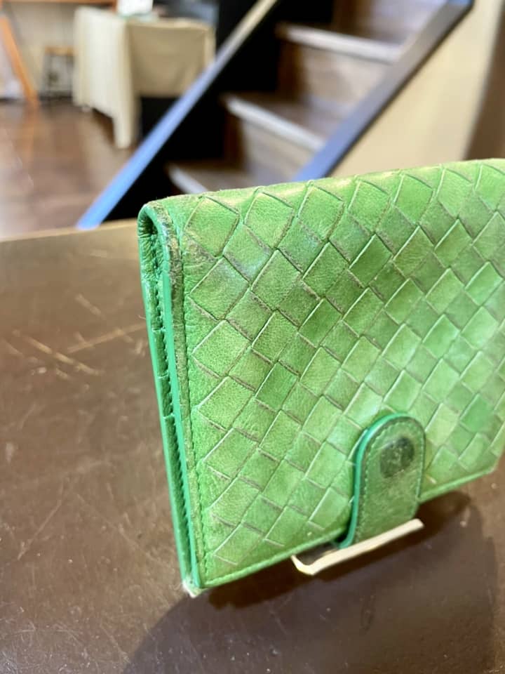 BOTTEGA VENETA（ボッテガヴェネタ）財布　クリーニング＆染め直し | 革小物修理