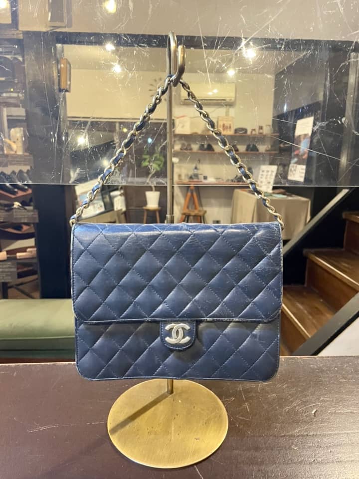 CHANEL（シャネル）マトラッセ　クリーニング＆染め直し | バッグ修理