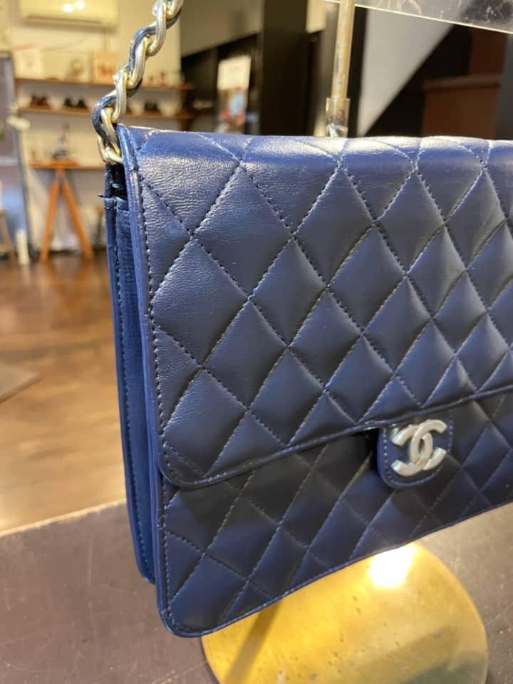 CHANEL（シャネル）マトラッセ　クリーニング＆染め直し | バッグ修理