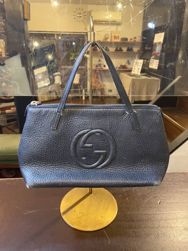 GUCCI（グッチ）トートバッグ　クリーニング＆染め直し | バッグ修理