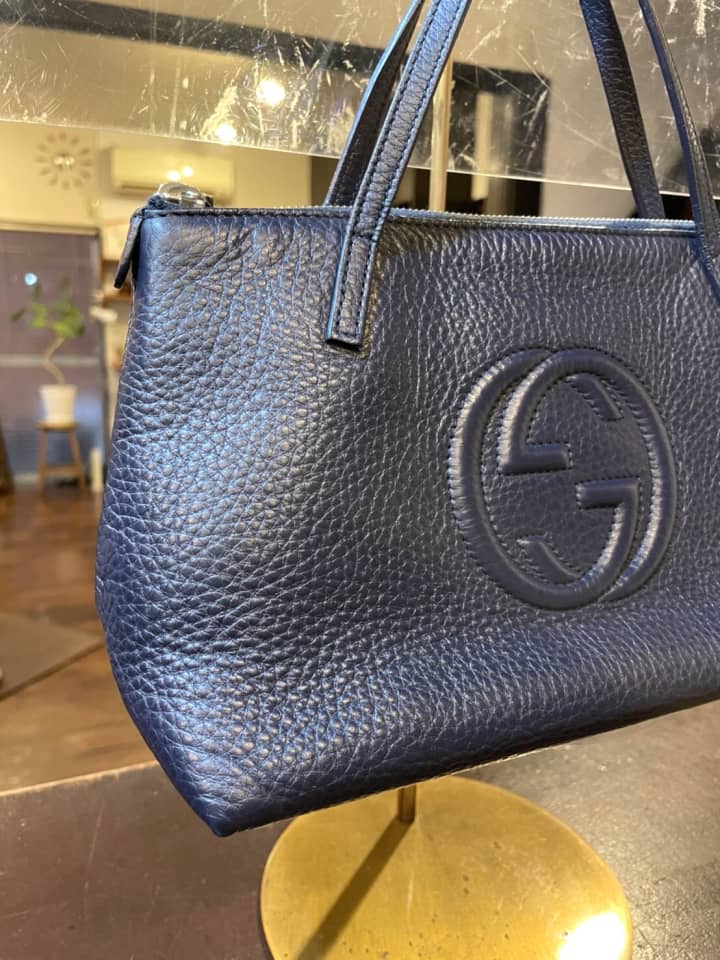 GUCCI（グッチ）トートバッグ　クリーニング＆染め直し | バッグ修理