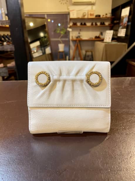 BULGARI（ブルガリ）財布　クリーニング＆染め直し | 革小物修理