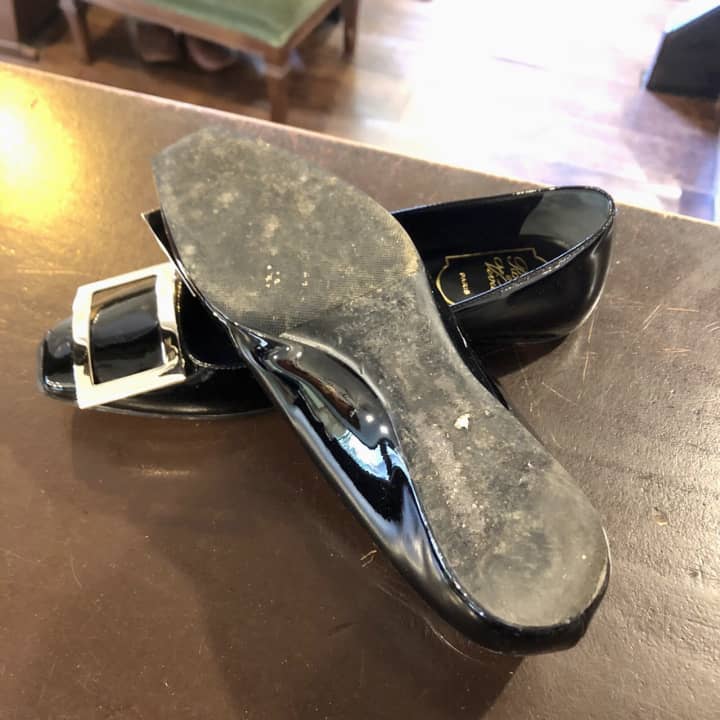 ROGER VIVIER（ロジェ ヴィヴィエ）　ヒール交換 | 靴修理