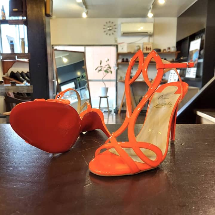 CHRISTIAN LOUBOUTIN（クリスチャンルブタン）レディース　ハーフラバーソール | 靴修理
