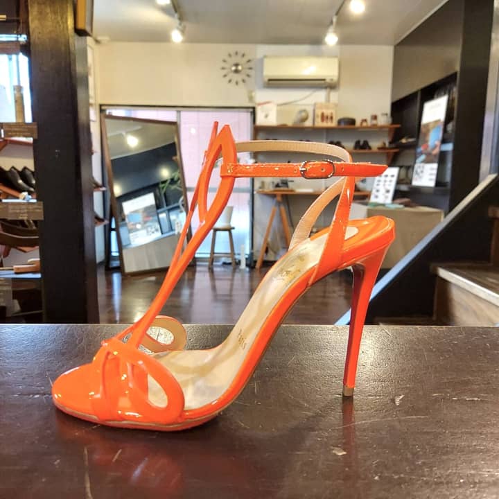 CHRISTIAN LOUBOUTIN（クリスチャンルブタン）レディース　ハーフラバーソール | 靴修理