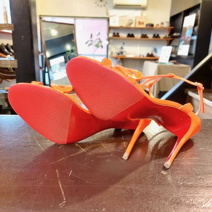 CHRISTIAN LOUBOUTIN（クリスチャンルブタン）レディース　ハーフラバーソール | 靴修理