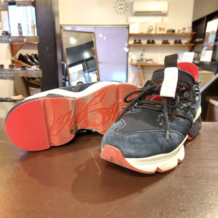 CHRISTIAN LOUBOUTIN（クリスチャンルブタン）メンズ　ヒール交換 | 靴修理