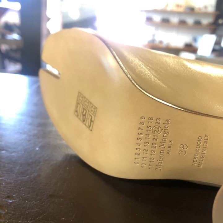 MAISON MARTIN MARGIELA（メゾン マルジェラ）レディース　ハーフラバーソール | 靴修理