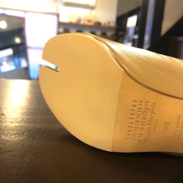 MAISON MARTIN MARGIELA（メゾン マルジェラ）レディース　ハーフラバーソール | 靴修理