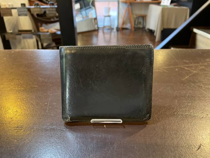 HERMES（エルメス）二つ折り財布　クリーニング＆染め直し | 革小物修理