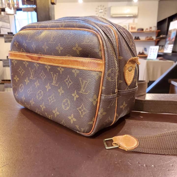 LOUISE VUITTON（ルイヴィトン）ショルダーバッグ　根革修理 | バッグ修理