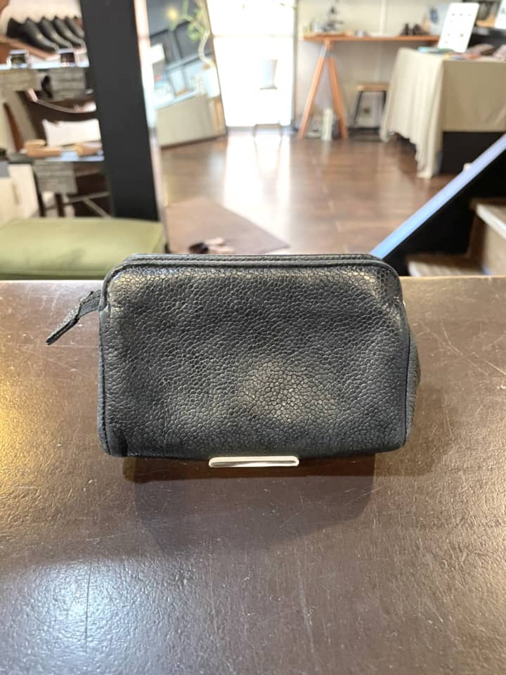CHANEL（シャネル）ポーチ　クリーニング＆染め直し | バッグ修理