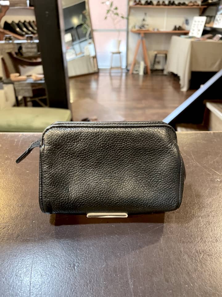 CHANEL（シャネル）ポーチ　クリーニング＆染め直し | バッグ修理