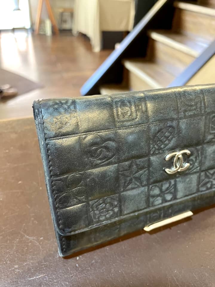 CHANEL（シャネル）長財布　クリーニング＆染め直し | 革小物修理