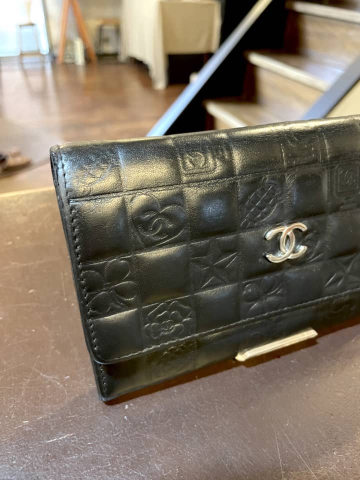 CHANEL（シャネル）長財布　クリーニング＆染め直し | 革小物修理