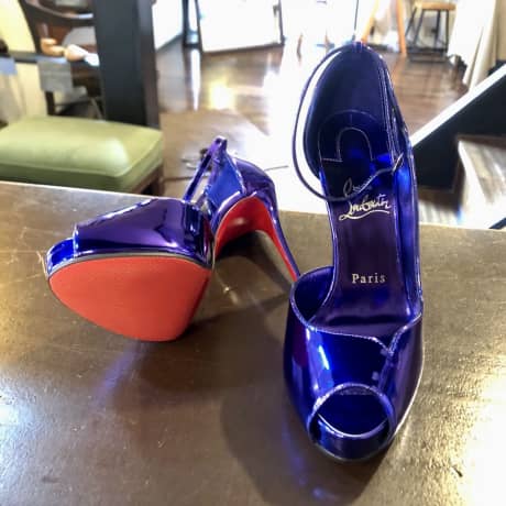 CHRISTIAN LOUBOUTIN（クリスチャンルブタン）レディース　ハーフラバーソール補強 | 靴修理