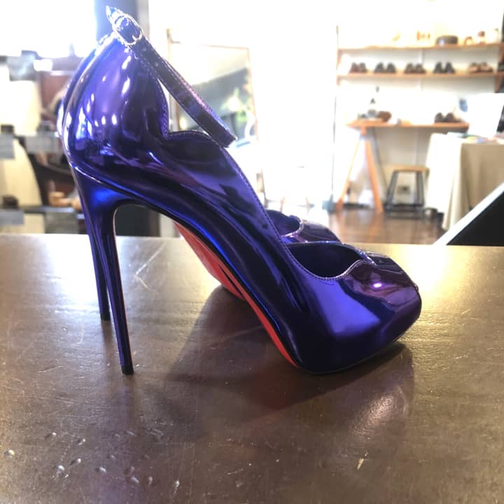 CHRISTIAN LOUBOUTIN（クリスチャンルブタン）レディース　ハーフラバーソール補強 | 靴修理