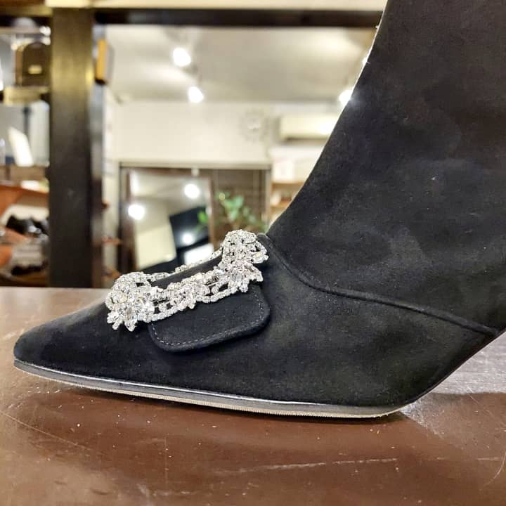MANOLO BLAHNIK（マノロ・ブラニク）ハーフラバーソール補強 | 靴修理