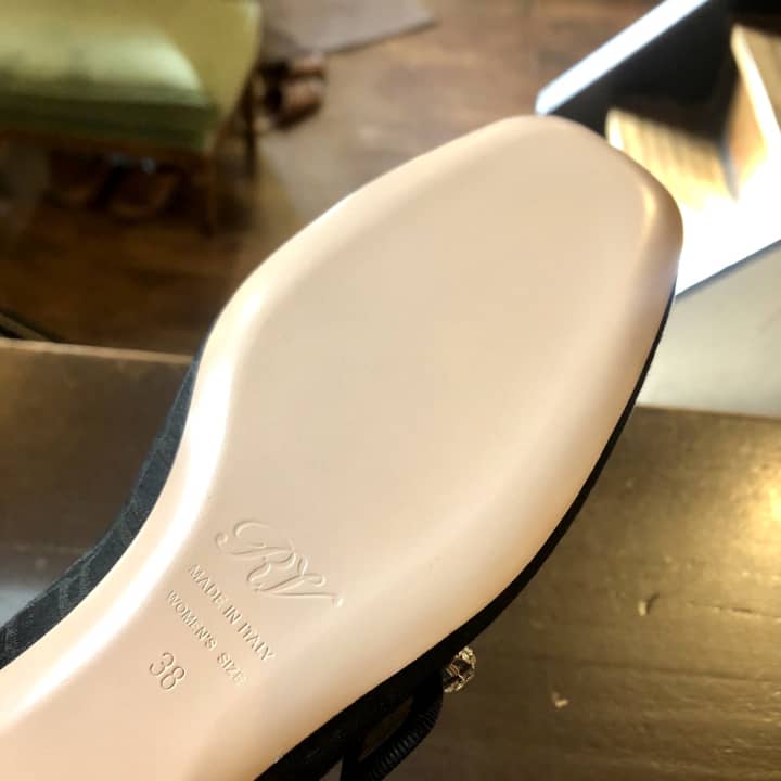 ROGER VIVIER（ロジェヴィヴィエ）婦人靴　ハーフラバーソール | 靴修理