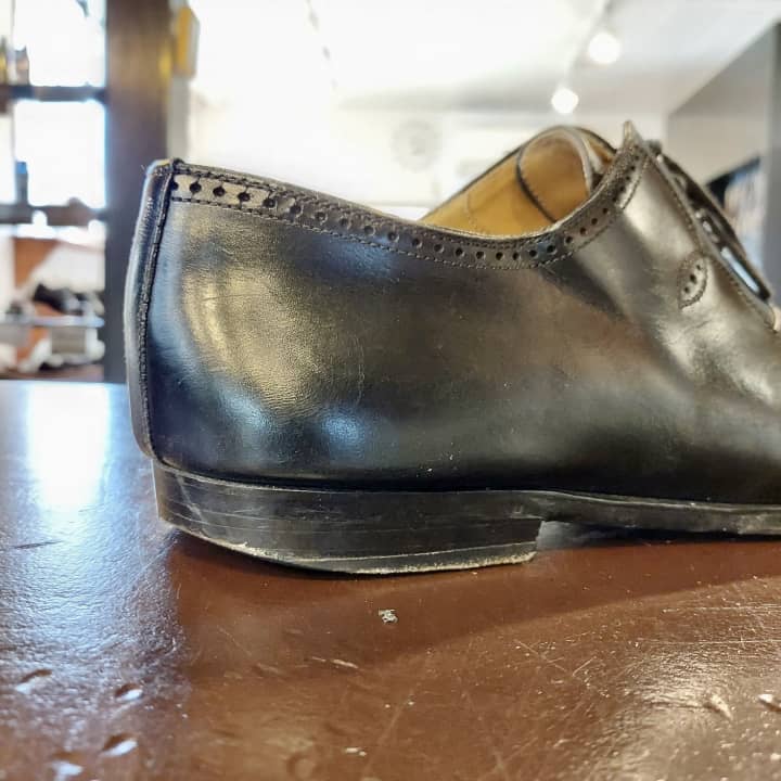 MAGNANNI（マグナーニ）紳士靴　ヒール交換 | 靴修理