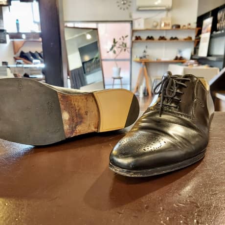 MAGNANNI（マグナーニ）紳士靴　ヒール交換 | 靴修理