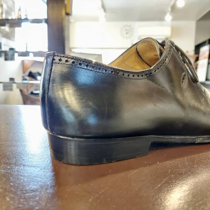 MAGNANNI（マグナーニ）紳士靴　ヒール交換 | 靴修理