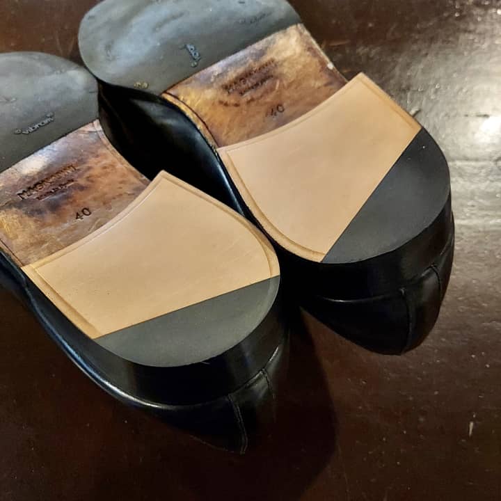 MAGNANNI（マグナーニ）紳士靴　ヒール交換 | 靴修理