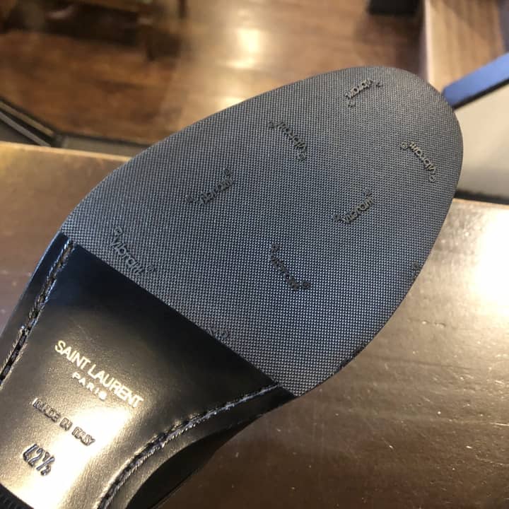 SAINT LAURENT（サンローラン）紳士ブーツ　ハーフラバーソール | 靴修理