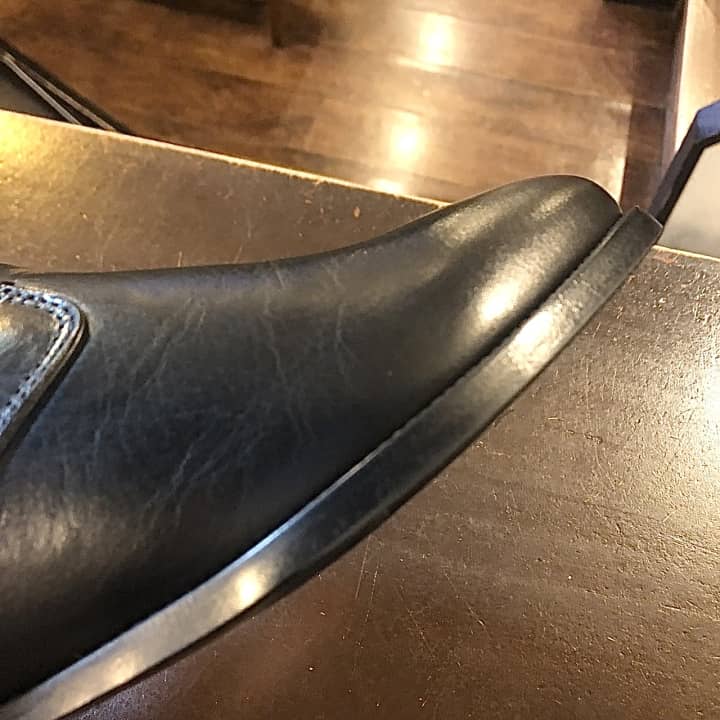 SAINT LAURENT（サンローラン）紳士ブーツ　ハーフラバーソール | 靴修理
