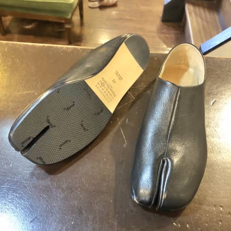 MAISON MARGIELA（メゾン マルジェラ）ハーフラバーソール補強 | 靴修理
