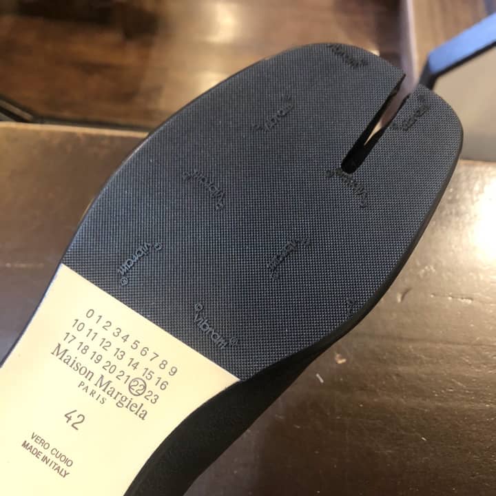 MAISON MARGIELA（メゾン マルジェラ）ハーフラバーソール補強 | 靴修理
