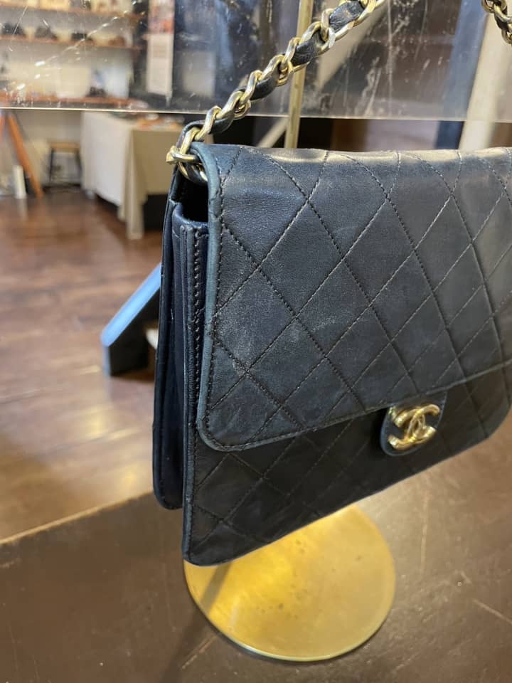 CHANEL（シャネル）マトラッセ　クリーニング＆染め直し | バッグ修理