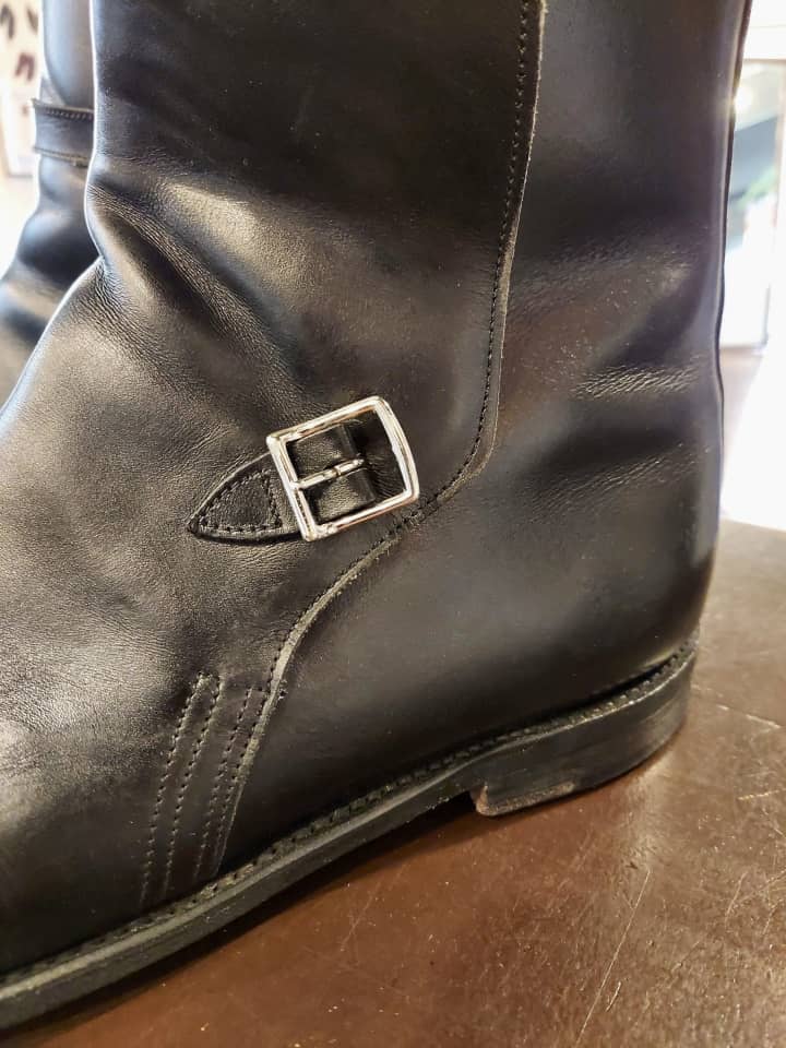 JOHN LOBB（ジョンロブ）チャッカブーツ ベルト作成 | 靴修理
