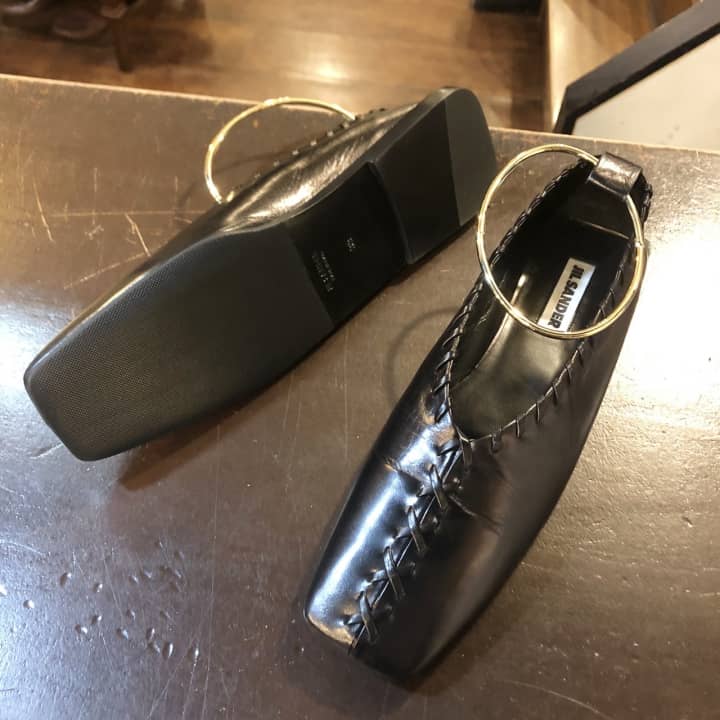 JIL SANDER（ジルサンダー）婦人靴　ハーフラバーソール補強 | 靴修理
