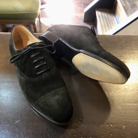 JOHN LOBB（ジョンロブ）紳士靴　ハーフラバーソール補強 | 靴修理