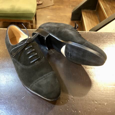 JOHN LOBB（ジョンロブ）紳士靴　ハーフラバーソール補強 | 靴修理