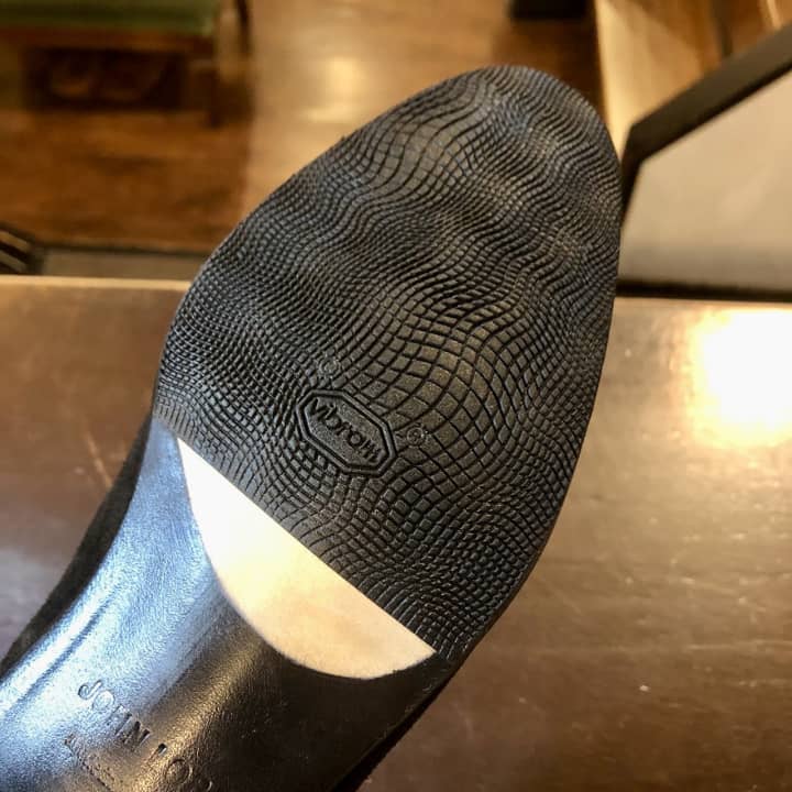 JOHN LOBB（ジョンロブ）紳士靴　ハーフラバーソール補強 | 靴修理