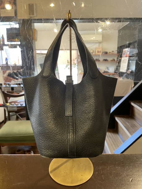 HERMES（エルメス）ピコタン　クリーニング＆染め直し | バッグ修理