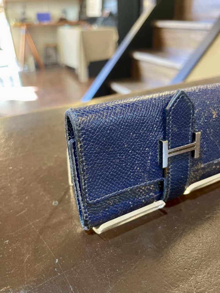 HERMES（エルメス）キーケース　クリーニング＆染め直し | 革小物修理